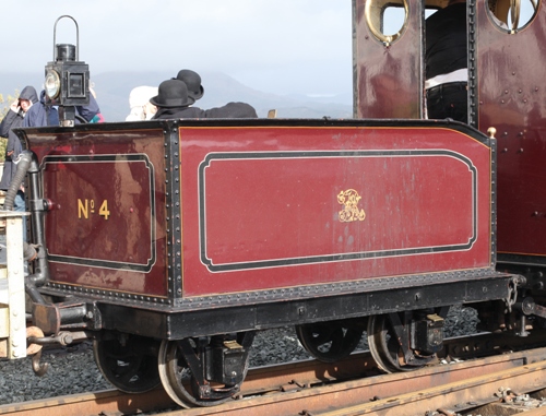 Festiniog  Un numbered England Coal Carrier 